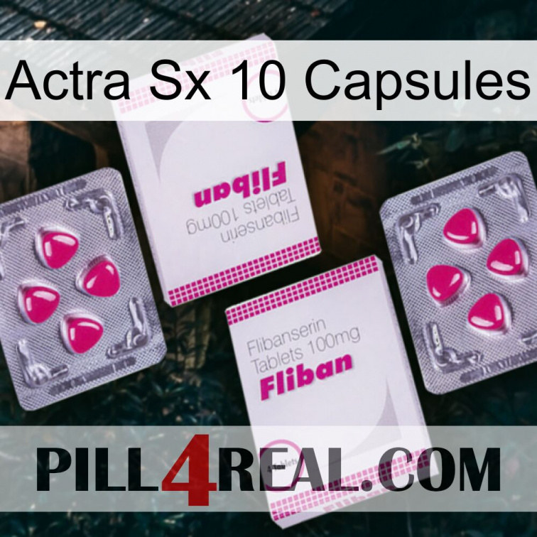 Actra Sx 10 Capsules 33